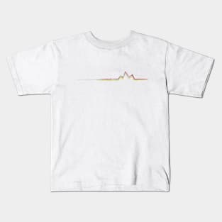 Minimalist mountains Kids T-Shirt